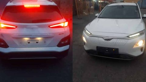 Toshkentdagi chegara bojxona postida yuk konteyneriga yashirilgan 200 mln so‘mlik elektromobil aniqlandi