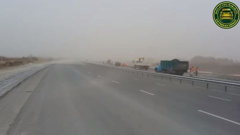 Video: Samarqand va Qashqadaryo viloyatlarida kuzatilgan chang bo‘roni