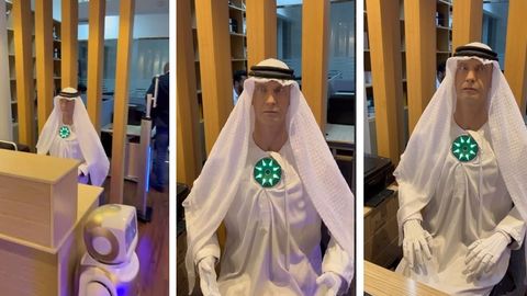 “Janob, ismingiz nima?” Inson qiyofasidagi robot Dubayda administrator sifatida ish boshladi (video)