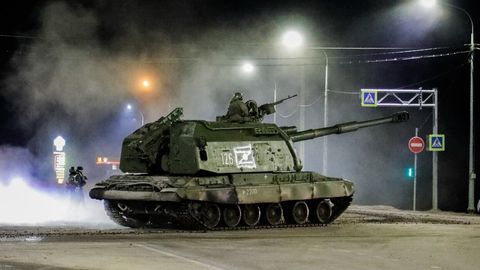Буюк Британия разведкаси: Россия февраль ойида Украина чегарасидаги ҳарбий кучларининг учдан бир қисмини йўқотган