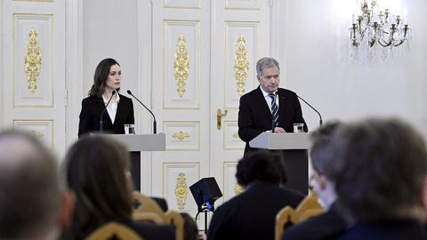 Финляндия президенти ва бош вазири мамлакатнинг НАТОга тезроқ аъзо бўлишини қўллаб-қувватлади