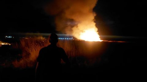 Mo‘ynoqdagi qamishzorlarda yong‘in yuzaga keldi. Ekoqo‘mita yong‘inni o‘chirish imkoni yo‘qligini ma’lum qildi