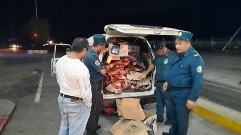 Toshkentga noma’lum hayvon go‘shtlari olib ketilayotgan navbatdagi mashina to‘xtatib qolindi
