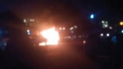 Namanganda Orlando yonib ketdi (video)