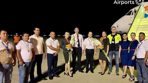 Rossiyaning “Azimut” aviakompaniyasi ilk bor Navoiyga muntazam reyslarni amalga oshirishni boshladi