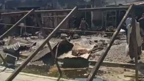 Самарқанддаги мебель дўконларда ёнғин чиқди (видео)