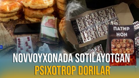 Novvoyxonada sotilayotgan psixotrop dorilar