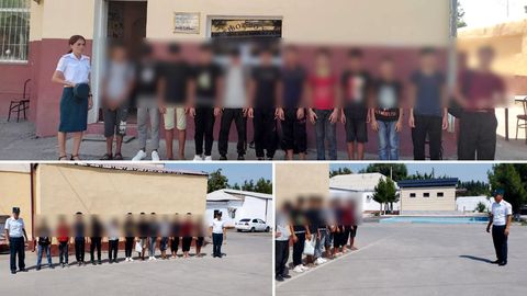 Қува туманида назоратсиз юрган 12 нафар бола ижтимоий-ҳуқуқий ёрдам кўрсатиш марказига жойлаштирилди