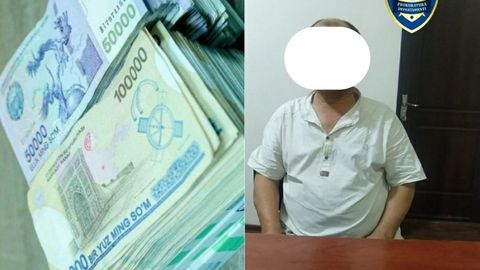 Сурхондарёда фуқародан 16 млн сўм олган сохта ИИБ ходими ушланди