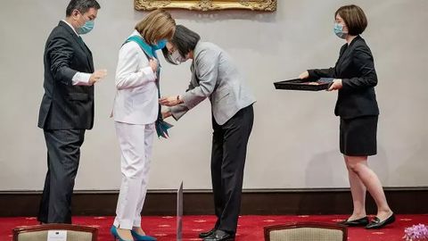 Nensi Pelosi Tayvanga tashrifi maqsadini ma’lum qildi