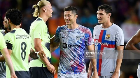 «Барселона» хайрия ўртоқлик ўйинида «Манчестер Сити»ни мағлуб эта олмади