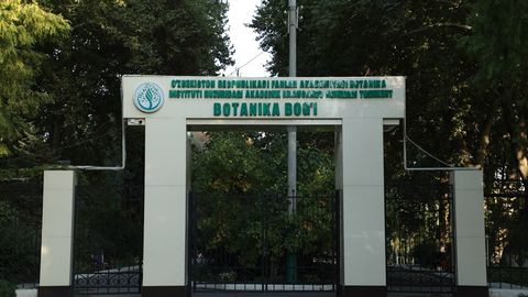 Тошкент Ботаника боғи фаолияти вақтинчалик тўхтатилди