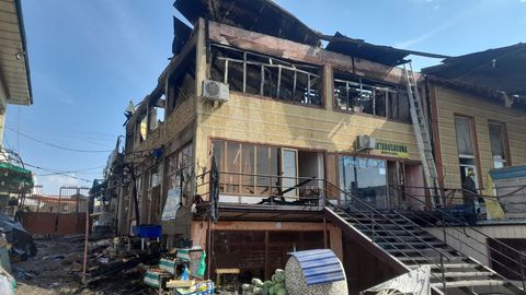 Namanganda tadbirkorga qarashli binoda yong‘in sodir bo‘ldi