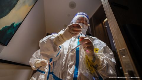 Bir sutkada 2,5 mingdan ortiq qozog‘istonlik koronavirus bilan kasallandi