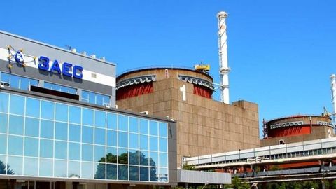 Запорожье АЭС Украина энергетика тизимига қайта уланди