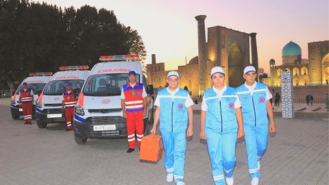 SSV: SHHT sammiti kunlarida Samarqand shahri aholisiga uzluksiz tibbiy yordam ko‘rsatiladi