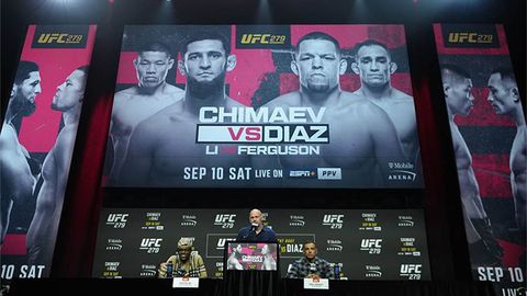 Расман: Ҳамзат Чимаев ва Нейт Диас ўртасидаги жанг бекор қилинди