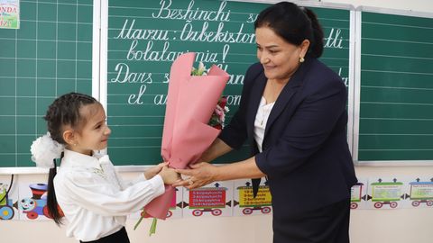 O‘zbekistonda yangi o‘quv yilida 1-sinfga borgan bolalar soni ma’lum qilindi