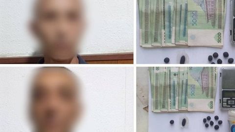 Андижонда икки эркак гашиш сотаётганда ушланди