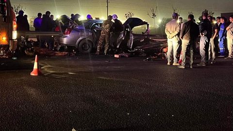 5 dead as Lacetti crashes into metal barrier in Samarkand