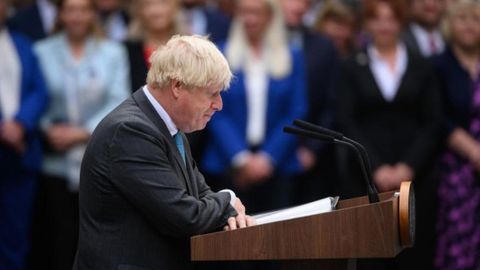 Boris Jonson Britaniya bosh vaziri lavozimiga o‘z nomzodini qo‘yishdan bosh tortdi