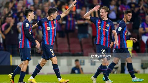 La Liga. “Barselona” raqibi ustidan yirik hisobda g‘alaba qozondi, Robert Levandovskidan dubl