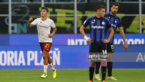 «Рома» 5 йил деганда илк бор «Интер»ни мағлубиятга учратди