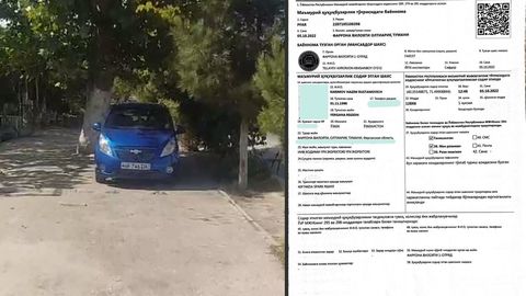Фарғонада йўл қоидасини бузган ЙПХ ходими 540 минг сўм жарима тўлайдиган бўлди