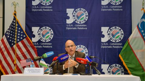  АҚШ элчиси Жонатан Хенник: Ўзбекистон Туркий давлатлар ташкилотининг муҳим ҳамкори