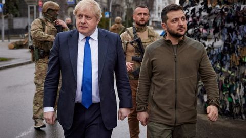 Boris Jonsonga Kiyevning faxriy fuqarosi unvoni berildi