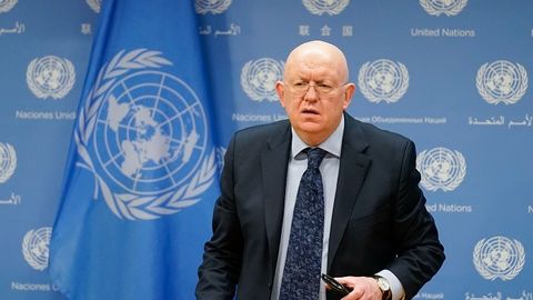 Nebenzya Rossiyaning Ukraina infratuzilmasiga zarbalarini Kiyevga G‘arb qurollari yetkazib berilayotganiga javob deb atadi