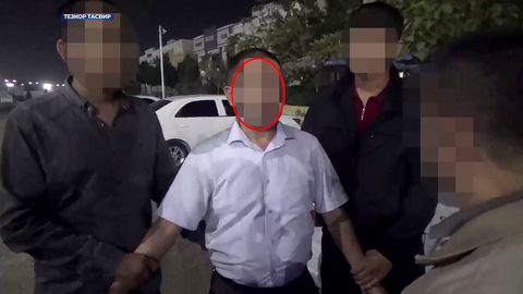 Наманганда сохта ДХХ ходими ушланди (видео)