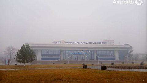 Qalin tuman sababli Namangan aeroportida qator reyslar kechiktirildi
