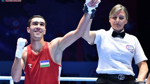 Boks. Abdumalik Halokov Qozog‘iston vakilini mag‘lubiyatga uchratib, Osiyo chempionati oltin medaliga ega chiqdi
