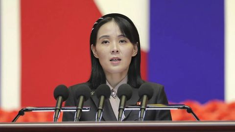 Kim Chen Inning singlisi Janubiy Koreya hukumatini “ovsarlar” deb atadi