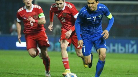 O‘zbekiston terma jamoasi o‘rtoqlik o‘yinida Rossiya bilan durang o‘ynadi