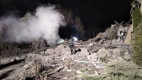 Zaporojye viloyatidagi shifoxonaning o‘qqa tutilishi oqibatida chaqaloq halok bo‘ldi (video)