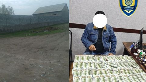 Тошкент вилоятида 10 сотих ер олиб бериш учун фуқародан 20 минг доллар олган шахс қўлга олинди