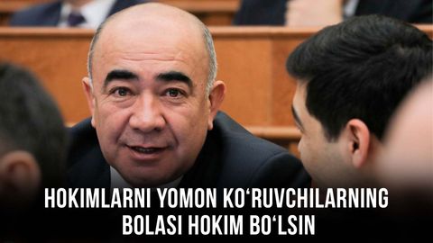 «Ҳокимларни ёмон кўрувчиларнинг боласи ҳоким бўлсин». Зоир Мирзаев фуқаролар учун навбатдаги қабулида айрим мурожаатчиларга танбеҳ берди (видео)