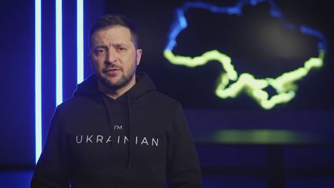 Зеленскийнинг ФИФА томонидан кўрсатилиши тақиқланган мурожаати эълон қилинди (видео)