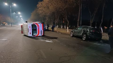 Tashkent registers traffic incident; no casualties reported
