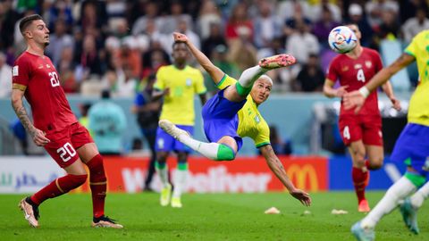 Risharlison, Mbappe, Neymar va Enso Fernandes. JCH—2022 eng chiroyli goli muallifi bo‘lish uchun nomzodlar