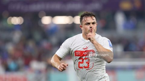 Jerdan Shakiri Messi va Ronalduga yetib oldi