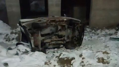 Jizzaxda avtobus 7 ta mashina bilan to‘qnashib ketdi (video)
