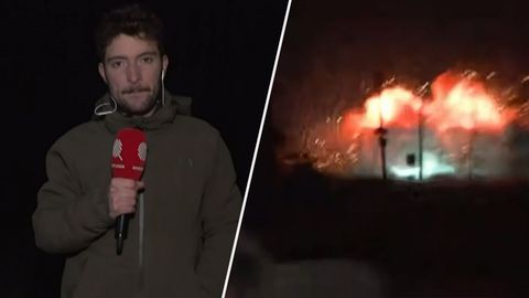 Краматорск яқинига берилган ракета зарбаси Франция телевидениеси эфирига тушиб қолди (видео)