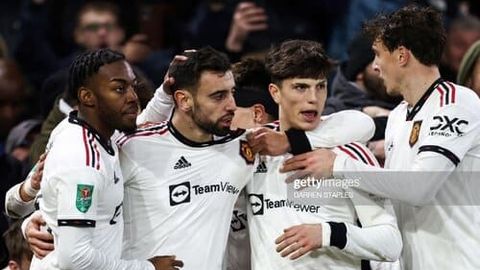 Angliya Liga Kubogi. &ldquo;Manchester Yunayted&rdquo; raqibi ustidan yirik hisobda g&lsquo;alaba qozondi&nbsp;