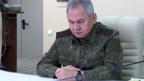 Sergey Shoygu “maxsus operatsiya” zonasiga borgani xabar berildi