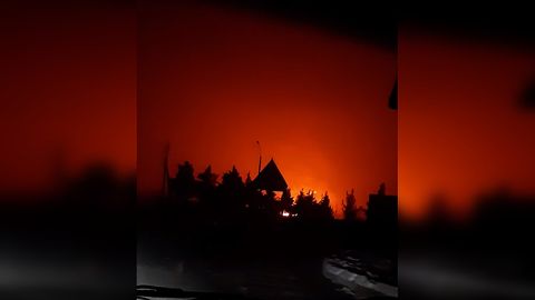 Andijondagi qayta ishlab chiqarish sexida yong‘in yuz berdi (video)