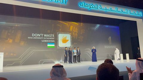 Студенты из Узбекистана получили второе место на Global Best M-Gov Award
