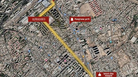 Alfraganus: Сайхун кўчасида янги йўл очилди